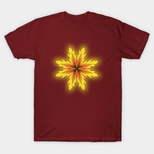 Fire Mandala zentangle T-Shirt